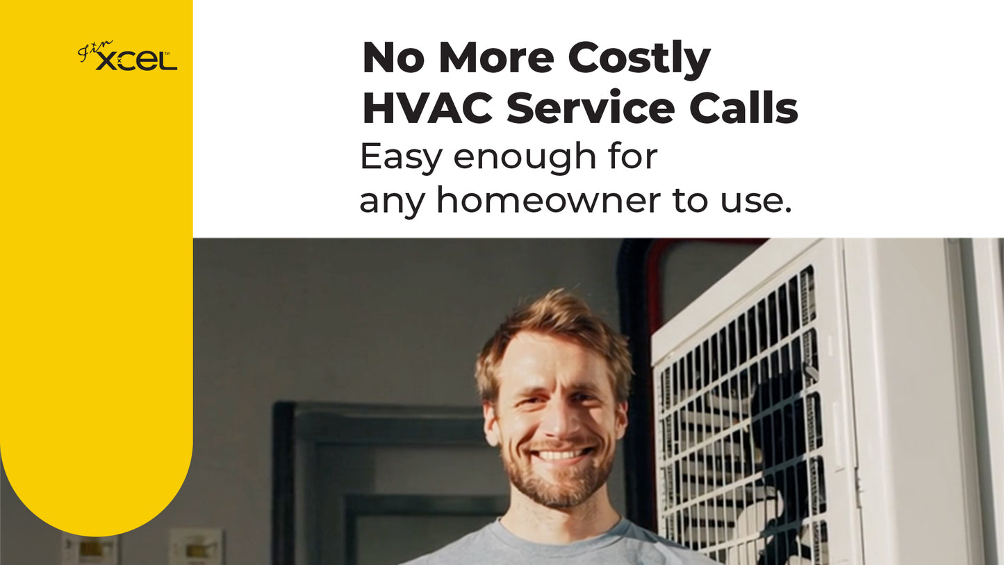 FinXCEL HVAC Coil Cleaning Brush – Deep Clean Evaporator & Condenser Coils | DIY AC Maintenance Tool