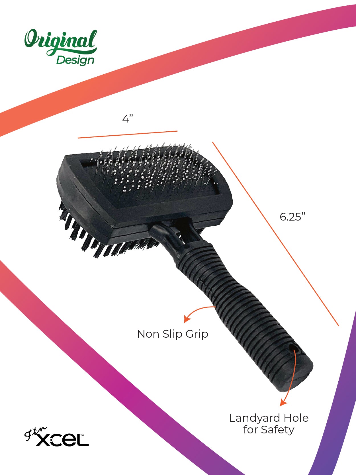 FinXCEL Dual-Sided Coil Cleaning Brush – Round Head Design for Tight Coils